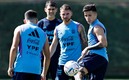 Argentina trabajó solo con suplentes. (Foto: AFP)