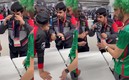 El mexicano fue retenido por la seguridad del Estadio 974. Fotos: (Especial)