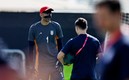 Alireza Beiranvand regresó con una máscara protectora | Reuters