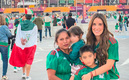 La esposa de Guardado fue criticada por esta fotografía. (Instagram)