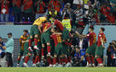 El cuadro lusitano celebró con euforia todos sus goles. (Reuters)