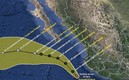 La tormenta tropical pegará en varios estados.