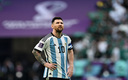 Messi en el duelo contra Arabia Saudita. (Reuters)