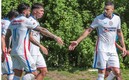 Ramiro Carrera festeja su primer gol con los celestes. (CruzAzul)