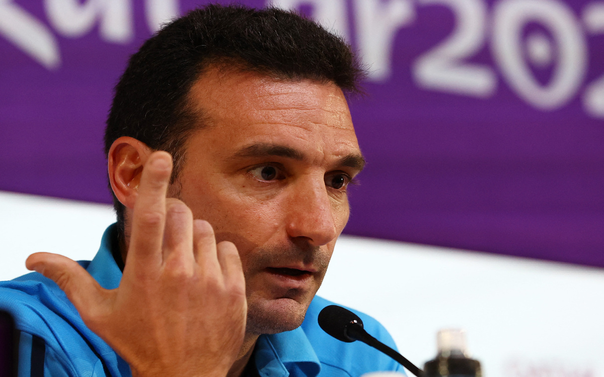 Scaloni reveló el homenaje que quiere hacer su equipo. (Reuters)