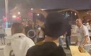 Se armó el pleito entre mexicanos y argentinos.