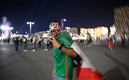 Aficionados de México en las afueras del Estadio Lusail. (FOTO: AFP)