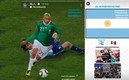 El Bofo le tundió con todos a los argentinos. Fotos: (Especial)