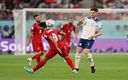 En el Inglaterra vs Irán se añadió un total de 27 minutos. (Reuters)