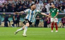 Messi anotó uno de los goles del Argentina vs México. (Reuters)