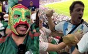 El Escorpión Dorado no toleró la actitud del aficionado argentino.