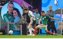 Guardado pelea con Messi por el balón. Foto: (Mexsport)