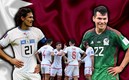 Uruguay, Túnez y México son el "hazmerreír" sin goles al momento en el Mundial. (Reuters / AFP)
