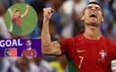 Cristiano, incrédulo luego de que no le valieran el gol a él ante Uruguay. Foto: (Reuters)