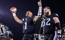 Los Eagles volvieron a demostrar que son el mejor equipo de la NFL (AFP)