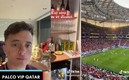 El influencer español mostró las amenidades del palco. Foto: (Especial)