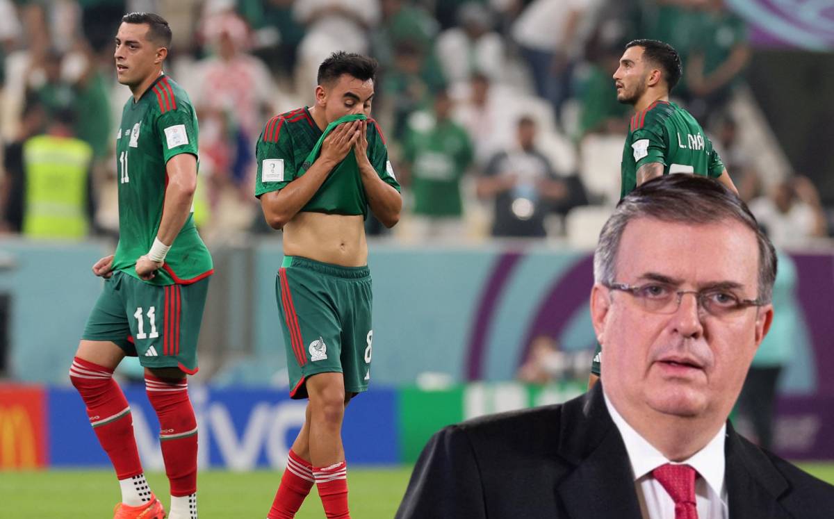 Marcelo Ebrard estalló contra la Selección Mexicana (AFP)