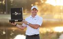 Rory Mcllroy celebrando su nuevo título de CJ Cup. (@McIlroyRory)