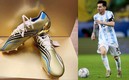 Los zapatos que va a usar Messi en el Mundial. Foto (Especial/Mexsport)