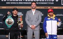 Juan Francisco y Román cumplieron ante la balanza | @MatchroomBoxing