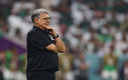 Martino en el juego contra Arabia Saudita, el último del Tri en Qatar 2022. (Reuters)