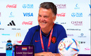 Van Gaal en conferencia de prensa. (Foto: Reuters)