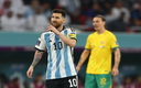 Messi en el Argentina vs Australia del Mundial 2022. (Reuters)