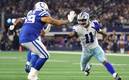 Los Cowboys le hicieron un cambio a su indumentaria ante Colts (AFP)