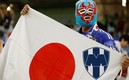 El seguidor de Rayados, con la máscara de Dos Caras. Foto: (Especial)