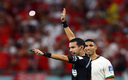 César Arturo Ramos en el Bélgica vs Marruecos. (Reuters)