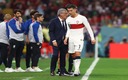 Cristiano Ronaldo fue sustituido en el Portugal-Corea del Sur al minuto 65. (Reuters)