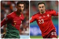 Cristiano Ronaldo y Xherdan Shaqiri | Especial