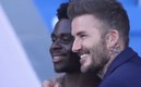 Beckham también se vio sorprendido.