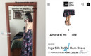 La joven enseñó el vestido en TikTok. (FOTO: Captura)