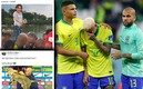 Brasil quedó fuera del Mundial ante Croacia en tanda de penales. (Reuters)