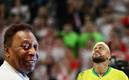Pelé le mandó un mensaje a Neymar a través de redes sociales (AFP)