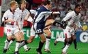 Zanetti vacunó a los ingleses con la ingeniosa jugada de pizarrón. Foto: (Especial)