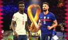 Francia e Inglaterra se enfrentan en Cuartos de Final. (FOTO: Imago7/IG)