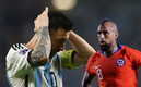 Vidal le tiró con todo a Argentina. (Reuters e Imago7)
