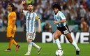 Messi está en 'modo' Maradona en la Copa del Mundo de Qatar 2022. Foto: (Reuters)