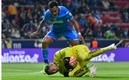 Alonso Escoboza no pudo hacer daño en la portería de Luis Malagón. Foto: (Imago7)