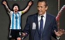 Lionel Messi y Jorge Valdano (Mexsport)