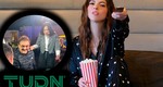 Paty Cantú con La Volpe en el programa 'La Jugada' en el Mundial. (Imágenes @PatyCantu / TUDN)