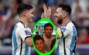 Julián Álvarez y Lionel Messi en una foto del año 2012. (Imagen tomada de @FabrizioRomano / AFP)