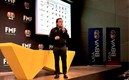 Mikel Arriola, presidente de la Liga MX, dando una ponencia. (Foto de la Liga MX)