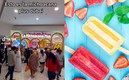 La paletería mexicana en Dubai está ubicado en un exclusivo centro comercial. (TikTok @Ruvas9)