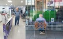 El abuelito argentino ya tiene donde ver el Gran Final ante Francia. Foto: (Especial)