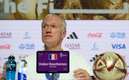 Didier Deschamps hablo del cuadro de gripe que presentan algunos galos (AFP)
