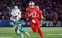 Josh Allen volvió a brillar en la victoria de Bills sobre Dolphins (AFP)