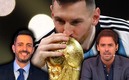 Pablo Giralt y Mariano Closs dejaron la garganta narrando a Argentina campeón. (Reuters)